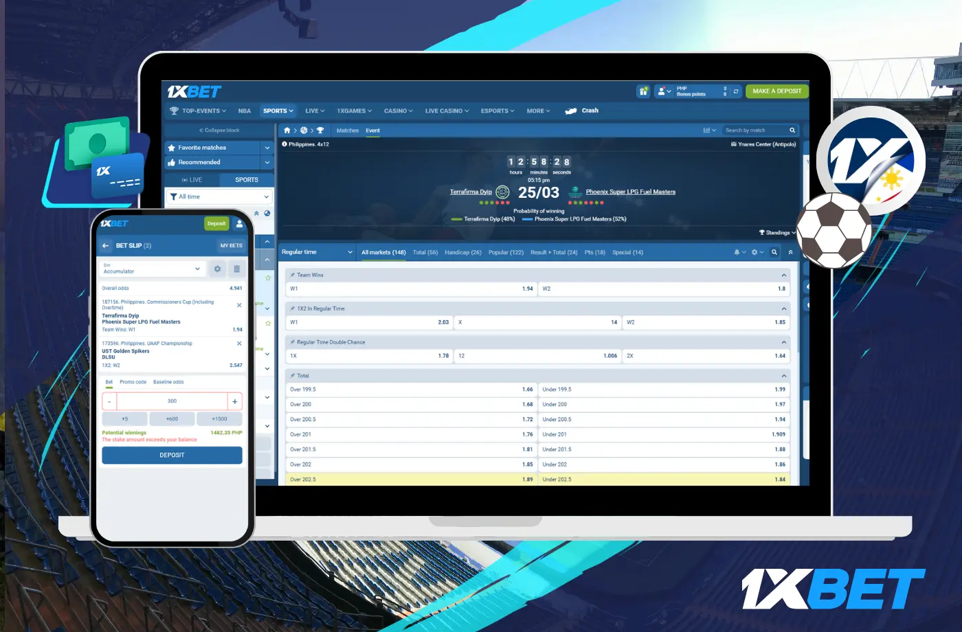 How to Bet on 1xBet
