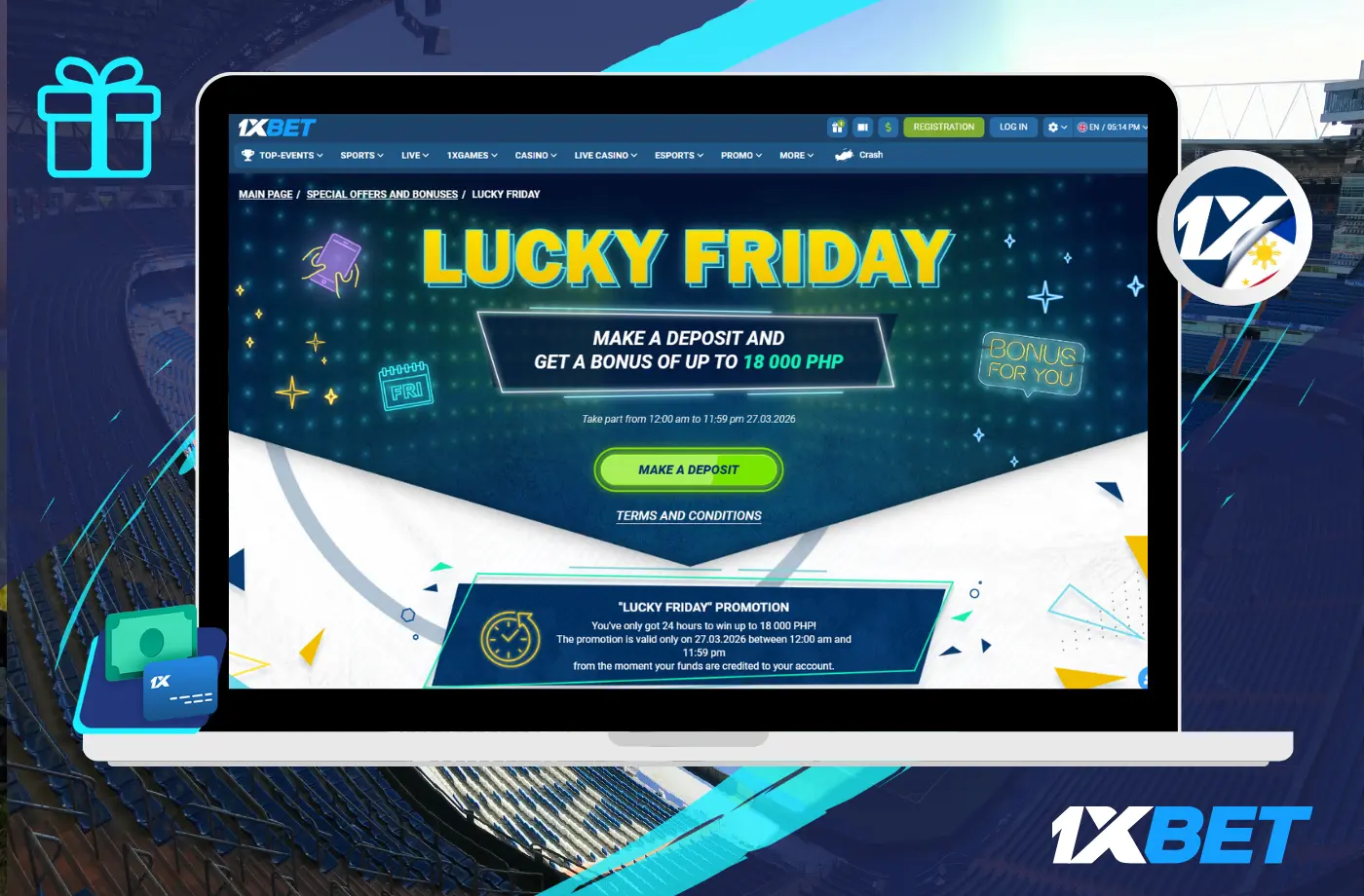 1xBet Lucky Friday